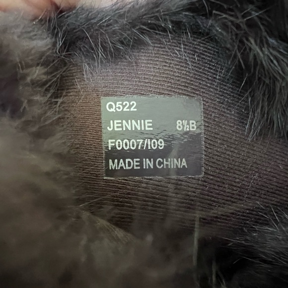 Coach Rabbit Fur Boots - Picture 3 of 6